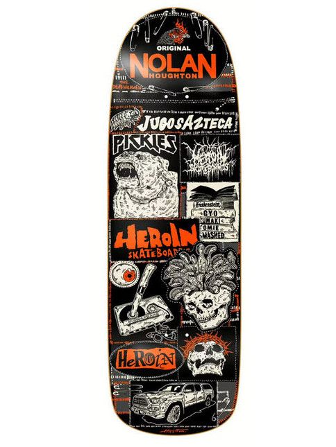 Heroin Skateboard Nolan´s Original 9.6