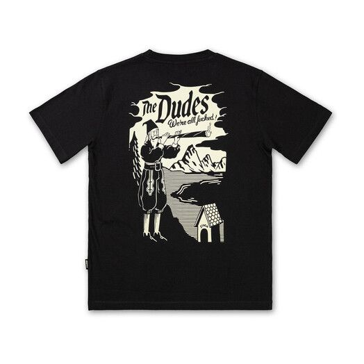 The Dudes T-Shirt&#x20;All&#x20;Fucked&#x20;black