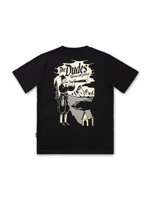 The Dudes T-Shirt All Fucked black