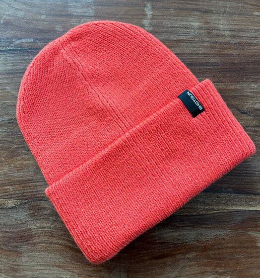 Shotgun M&#x00FC;tze&#x20;Beanie&#x20;Big&#x20;Cuff&#x20;Mini&#x20;Logo&#x20;orange