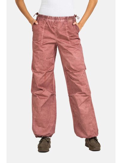 Reell Hose Women Parachute Pant bark brown cold dye