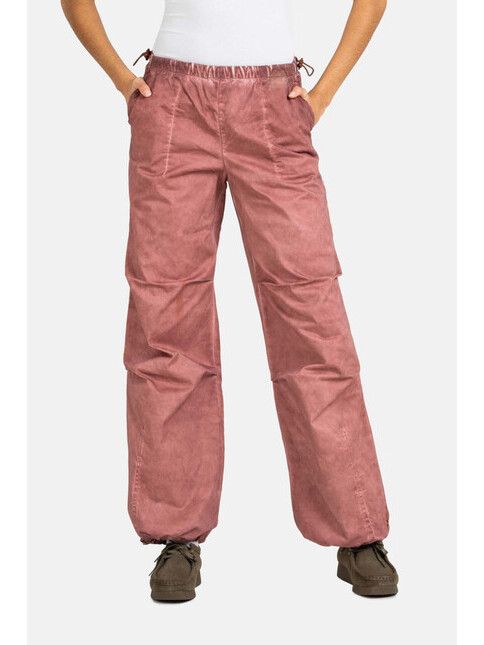 Reell Hose Women Parachute Pant bark brown cold dye