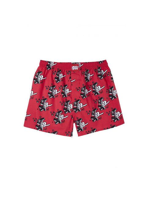 Cleptomanicx Boxershort Boxershort Smash red