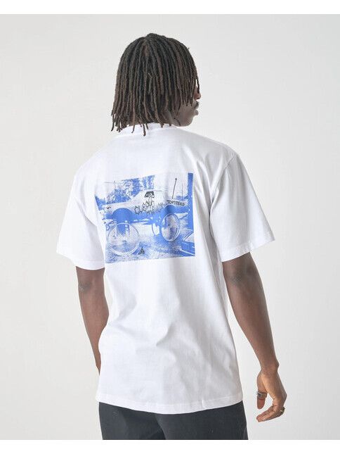 Cleptomanicx T-Shirt Clepto Customs white
