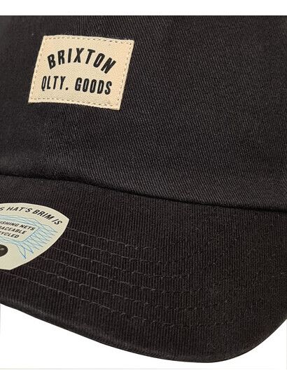 Brixton Mütze Woodburn Cap Black Vintage Wash