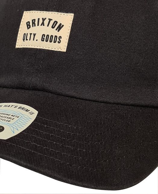 Brixton M&#x00FC;tze&#x20;Woodburn&#x20;Cap&#x20;Black&#x20;Vintage&#x20;Wash