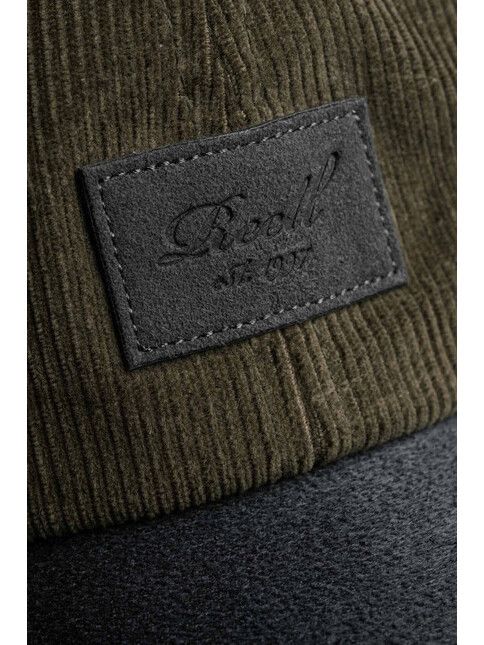 Reell Cap Arc Suede Cap olive cord