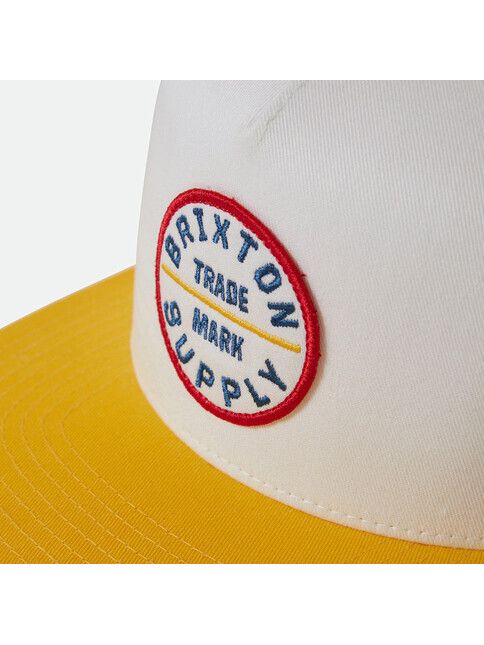 Brixton Cap Oath MP Trucker Hat yellow/white/yellow