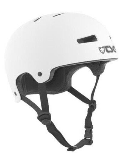 TSG Helm Evolution Youth Solid Colors white