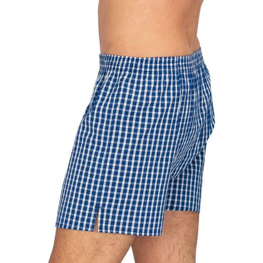 Deal Boxershort&#x20;Check&#x20;blau&#x20;kariert