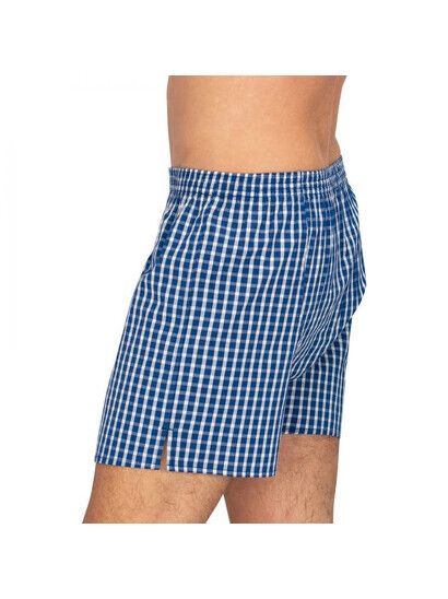 Deal Boxershort Check blau kariert