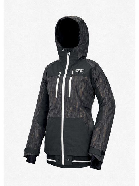 Picture Snowboardjacke Lander Print pearl 19/20