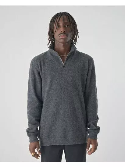 Cleptomanicx Pullover Noitch Trainer heather lava smoke