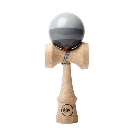 Kendama Geschicklichkeitsspiel&#x20;Play&#x20;Pro&#x20;II&#x20;-&#x20;Recpaint&#x20;triple&#x20;grau