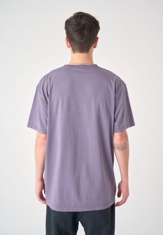 Cleptomanicx T-Shirt&#x20;Evolution&#x20;montana&#x20;grape