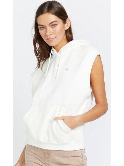 Volcom Kapuzenpullover Sleeveless Hoodie white