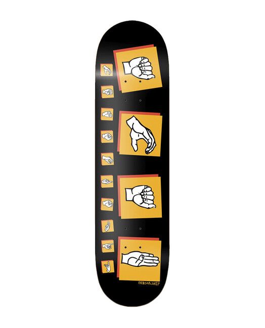 Censorship Skateboard&#x20;Sings&#x20;8.0