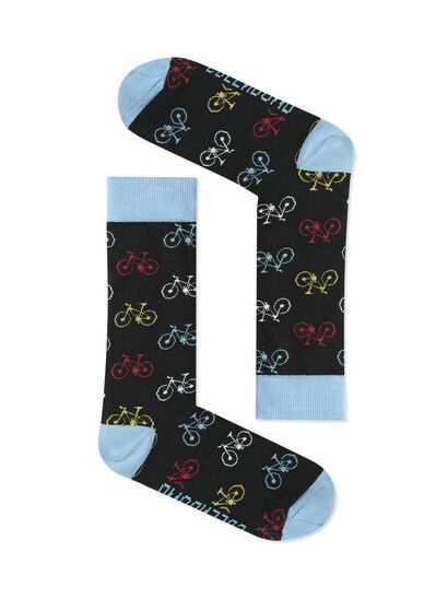 GreenBomb Socken Bike Full black