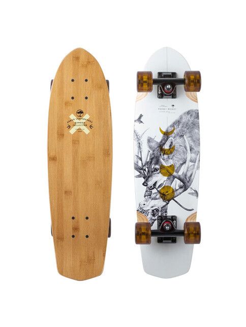 Arbor Longboard Bamboo Pocket Rocket 27"