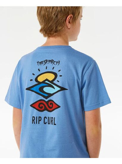 Rip Curl T-Shirt Search Icon blue yonder