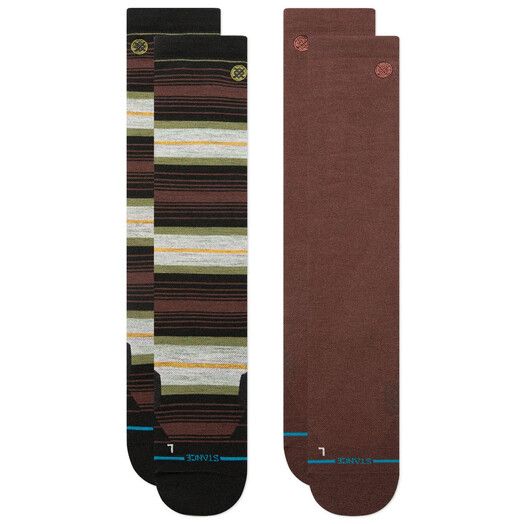 Stance Socken&#x20;Venture&#x20;Ultra&#x20;Light&#x20;Wool&#x20;Snow&#x20;2&#x20;Pack&#x20;bro