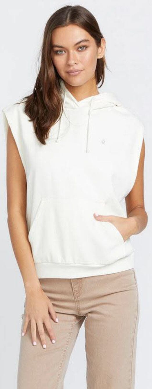 Volcom Kapuzenpullover&#x20;Sleeveless&#x20;Hoodie&#x20;white