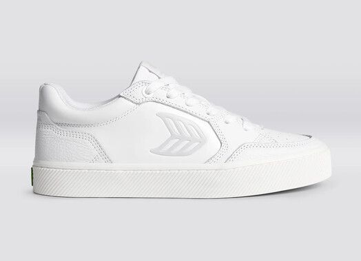 Cariuma Skateschuh&#x20;Vallely&#x20;white&#x20;premium&#x20;leather&#x20;ice&#x20;logo