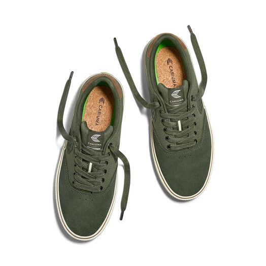 Cariuma Skateschuh&#x20;Naioca&#x20;Pro&#x20;bronze&#x20;green&#x20;suede&#x20;deep&#x20;liche