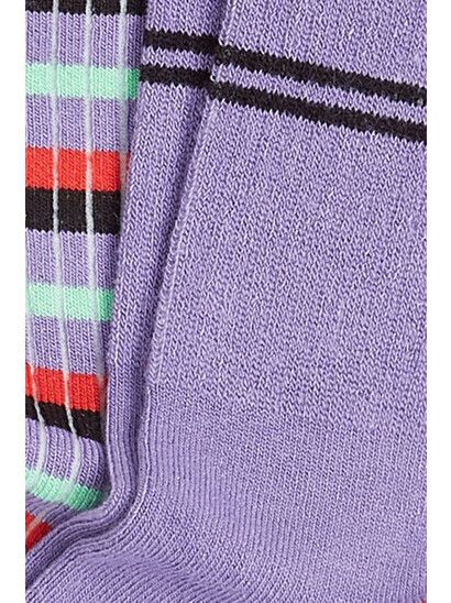 King Louie Socken Socks 2-Pack Logo sheer lilac