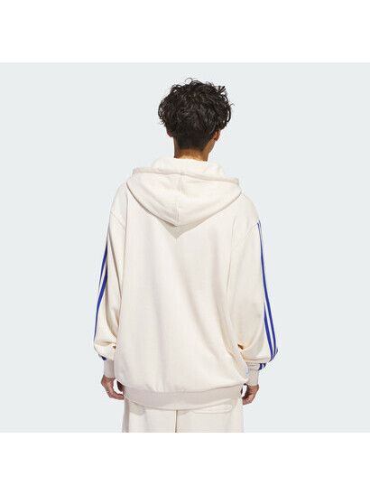 Adidas Kapuzenpullover Shmoo Featherweight Hoodie white/blue