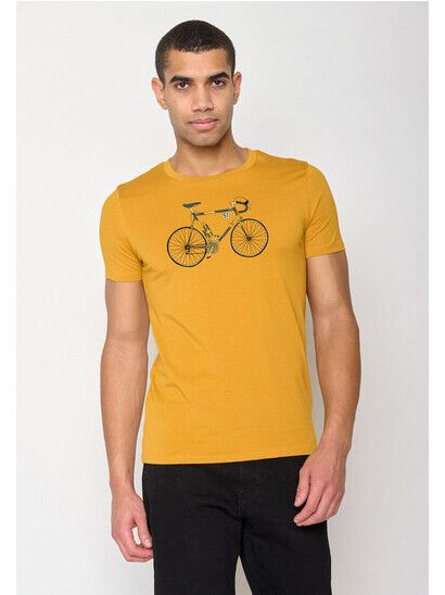 GreenBomb T-Shirt Bike Knut ochre