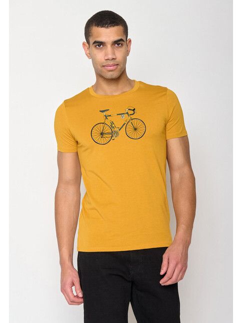 GreenBomb T-Shirt Bike Knut ochre