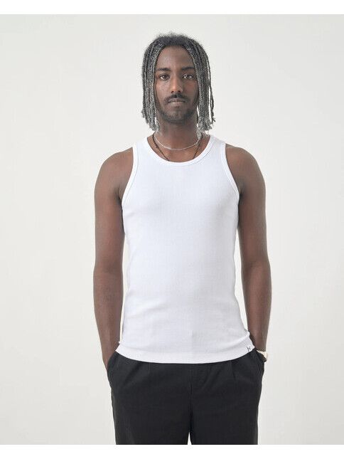 Cleptomanicx Tanktop Ligull Tank Top white