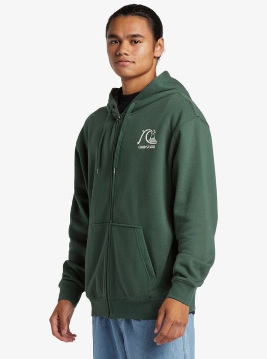 Quiksilver Zipper&#x20;Graphic&#x20;Hoodie&#x20;Zipper