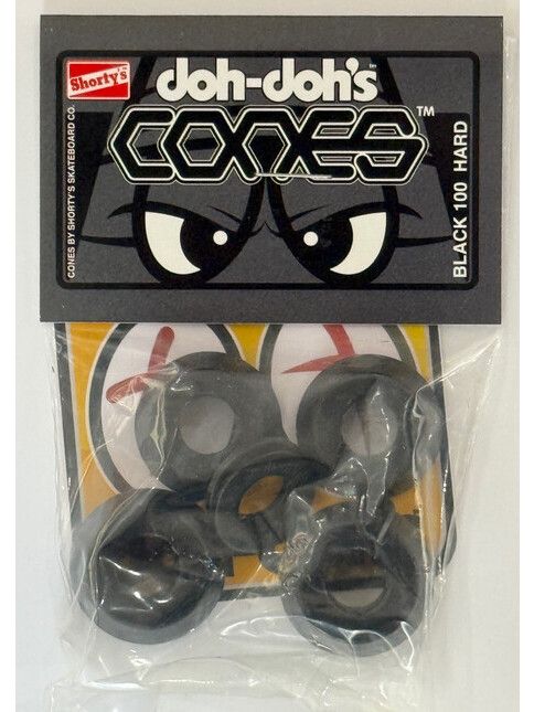 Doh-Doh Lenkgummis DohDoh Cones 100A black (Set, 2 Achsen)