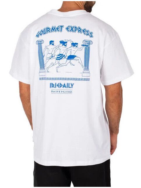 iriedaily T-Shirt Gourmet Express Tee white
