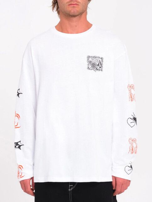 Volcom Longsleeve Keutchi white