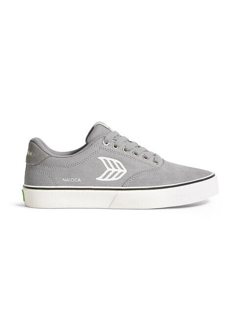 Cariuma Skateschuh Naioca Pro light crey canvas off white