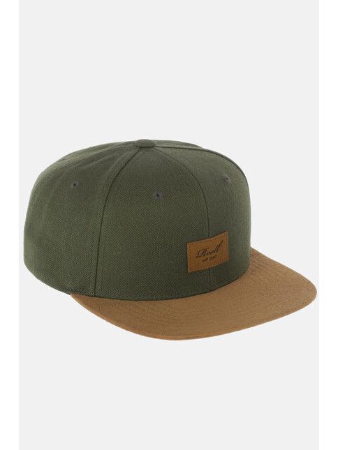 Reell Cap Suede Cap dark olive