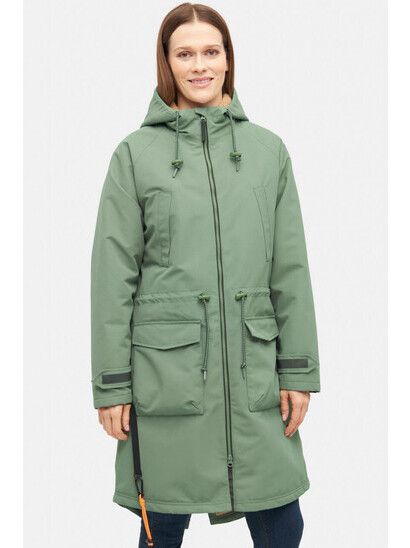 Derbe Jacke Phoebholm Dog hedge green/caramel