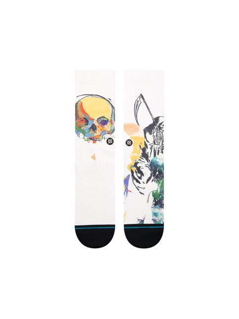 Stance Socken Sickle vintage white