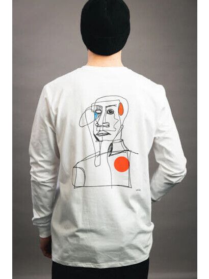 Shotgun Longsleeve Cournel white