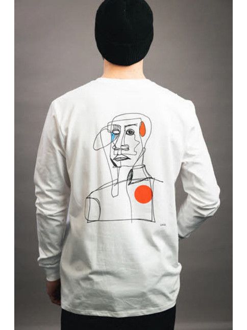 Shotgun Longsleeve Cournel white