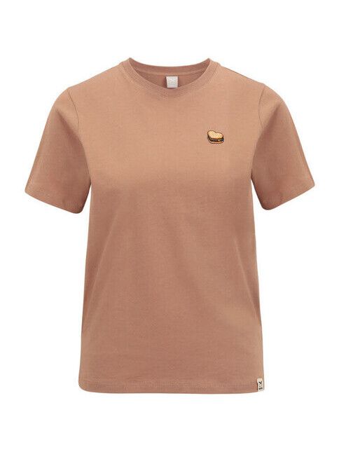 iriedaily T-Shirt Burger Love cedar rose