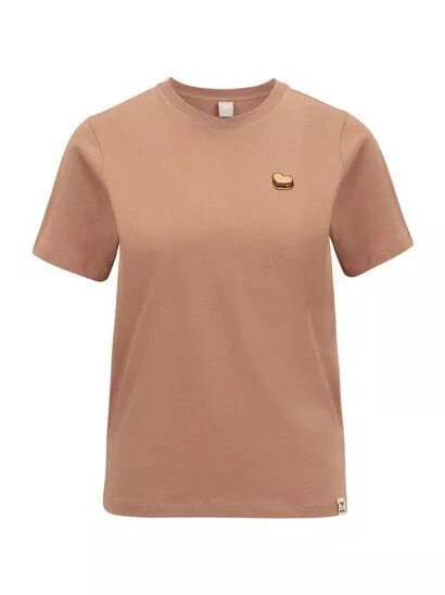 iriedaily T-Shirt Burger Love cedar rose