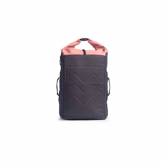 MeroMero Rucksack&#x20;Mini-Sm&#x00F6;gen&#x20;dark&#x20;grey&#x2F;nude&#x20;leather