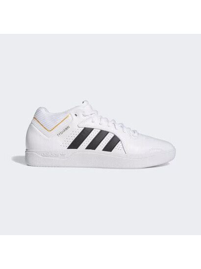 Adidas Skateschuh Tyshawn white black gold