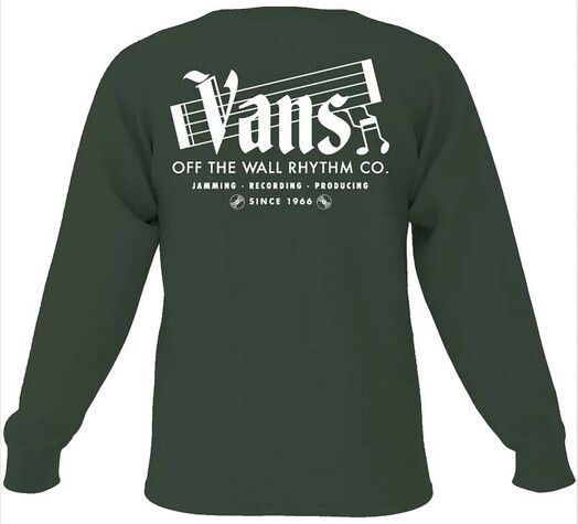 Vans T-Shirt&#x20;Off&#x20;the&#x20;Wall&#x20;Rythm&#x20;Log&#x20;Mountain&#x20;green