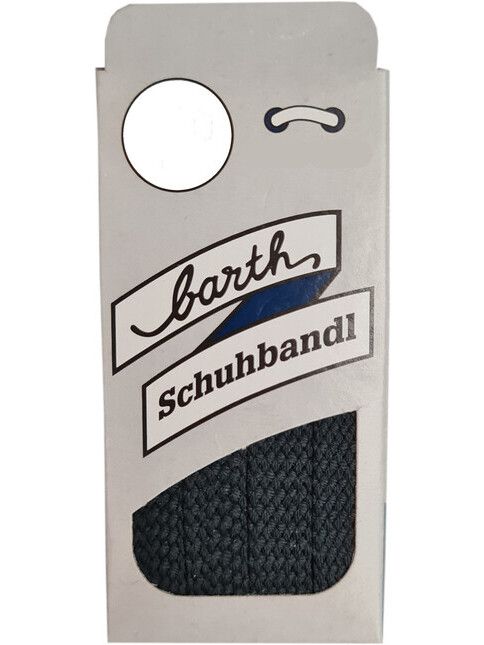 Barth Schuhbandl Schnürsenkel Sport flach blau