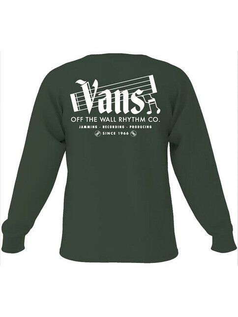 Vans T-Shirt Off the Wall Rythm Log Mountain green